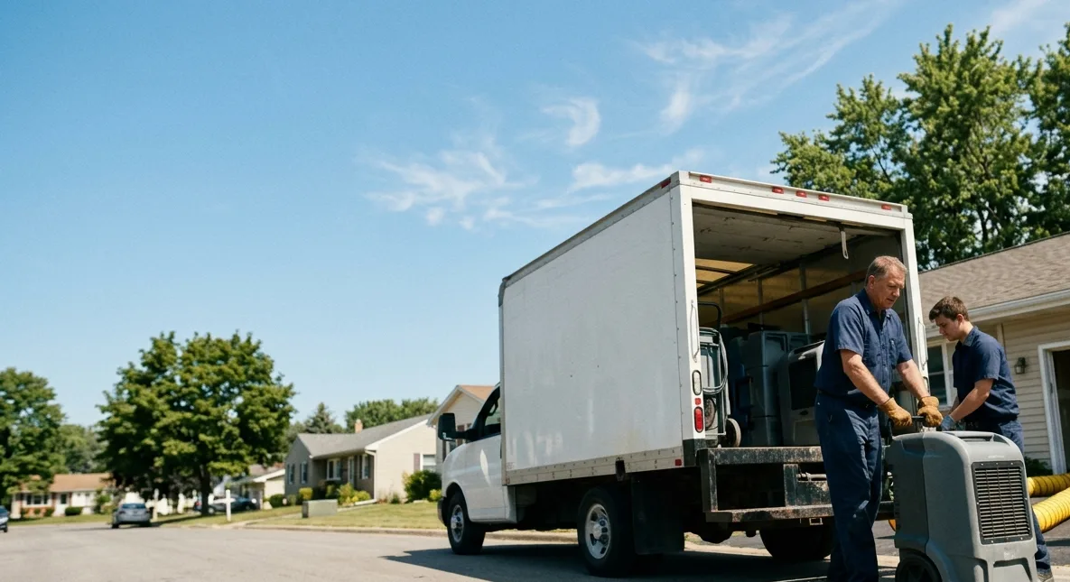 Water Damage Cleanup in Lenhartsville, PA near me